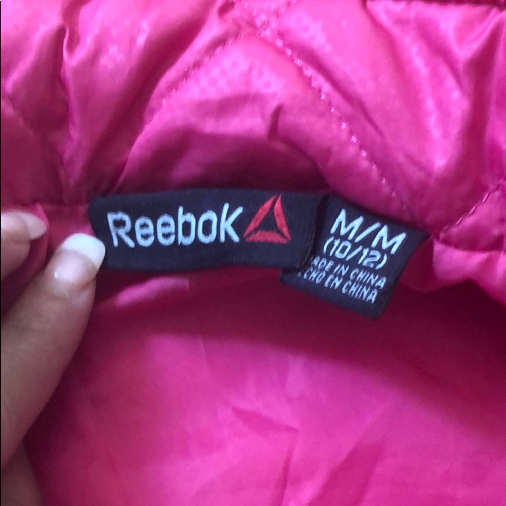 Pink Reebok girls jacket - Picture 2 of 2
